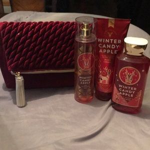 Winter candy apple set